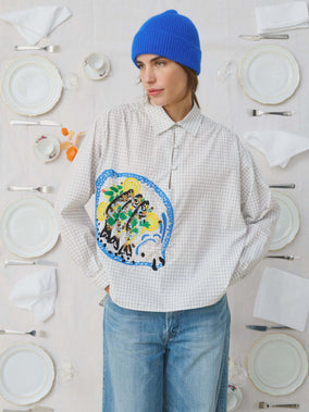 HAND EMBROIDERED SHIRT