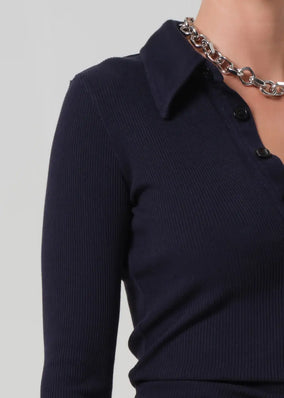 BREA 60S POLO- NAVY