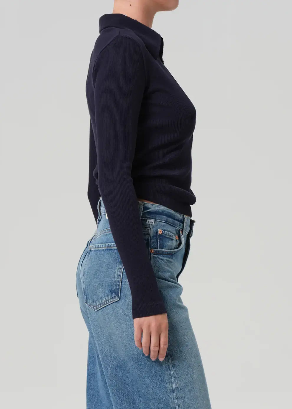 BREA 60S POLO- NAVY