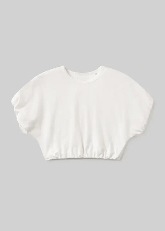GIA BUBBLE TEE- SOFT WHITE