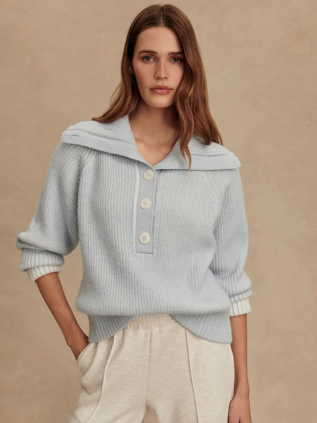 FILEY PLATED SWEATER