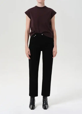 90'S PINCH WAIST CROP IN COVER