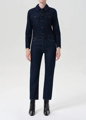 9O'S PINCH WAIST CROP IN REISSUE