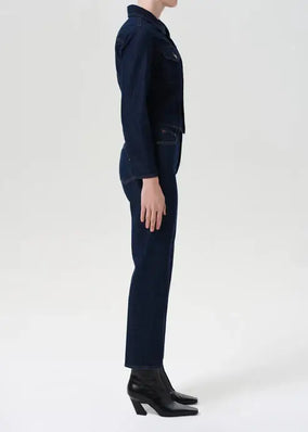 9O'S PINCH WAIST CROP IN REISSUE