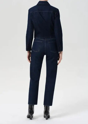9O'S PINCH WAIST CROP IN REISSUE