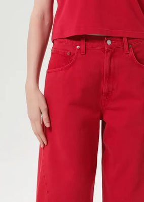 TWIST JEAN IN TOMATO