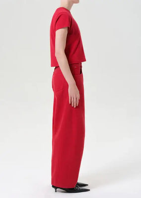 TWIST JEAN IN TOMATO