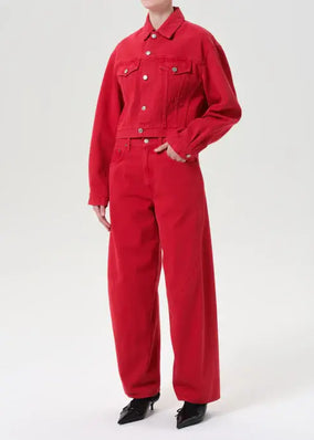 RADLEY JACKET IN TOMATO