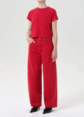 ADINE SHRUNKEN TEE (ORGANIC COTTON)
