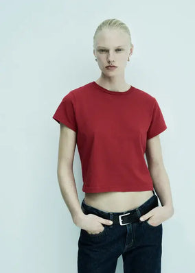 ADINE SHRUNKEN TEE (ORGANIC COTTON)