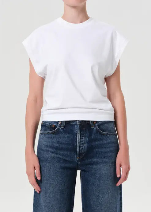 MEG TEE- WHITE