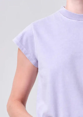 LONG LINE BRYCE CAP SLEEVE TEE