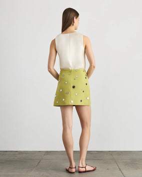 ARI SKIRT-LIME MIST