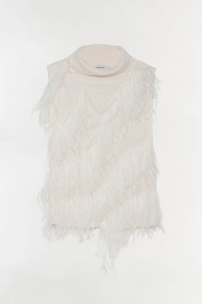 Elinor S/L Top - Ivory