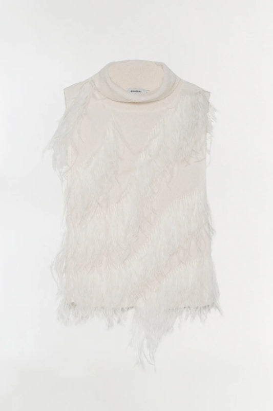 Elinor S/L Top - Ivory