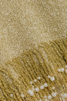 Zeni Midi Skirt - Gold
