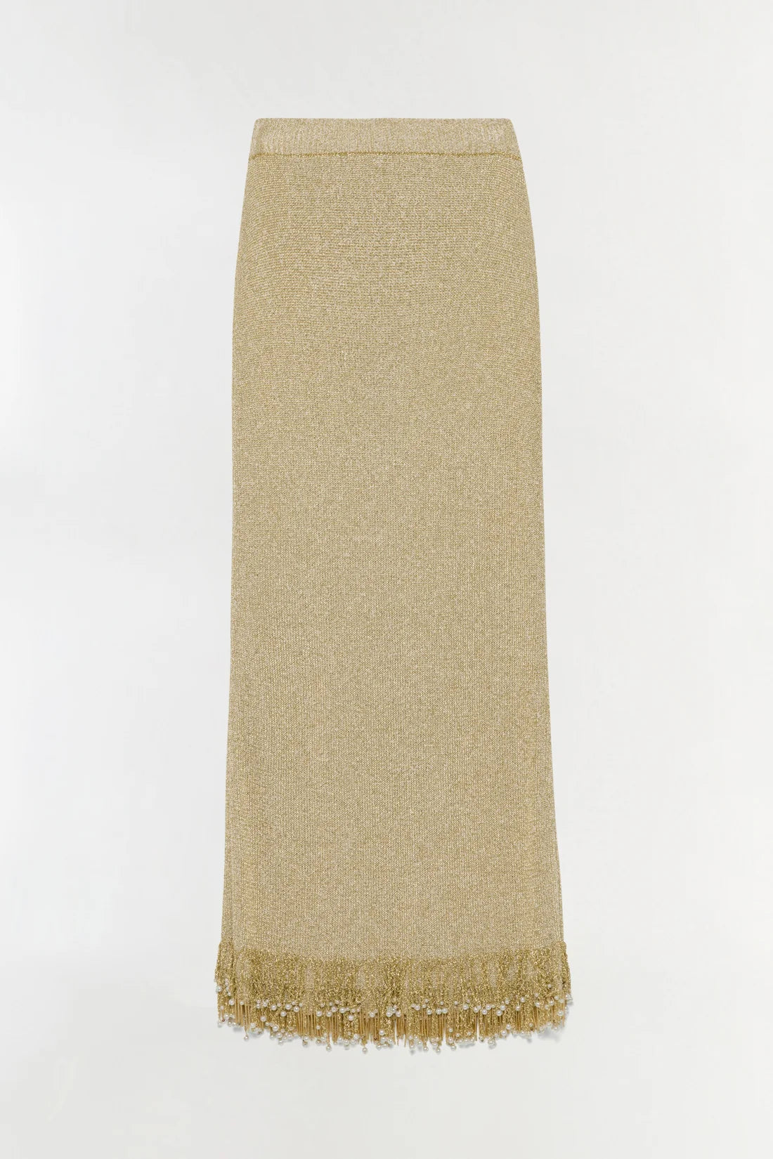 Zeni Midi Skirt - Gold