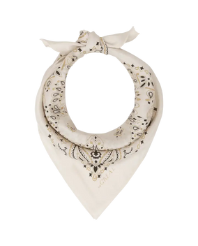 THE SILK BANDANA - CREAM