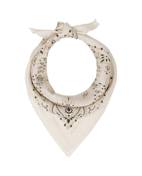 THE SILK BANDANA- CREAM
