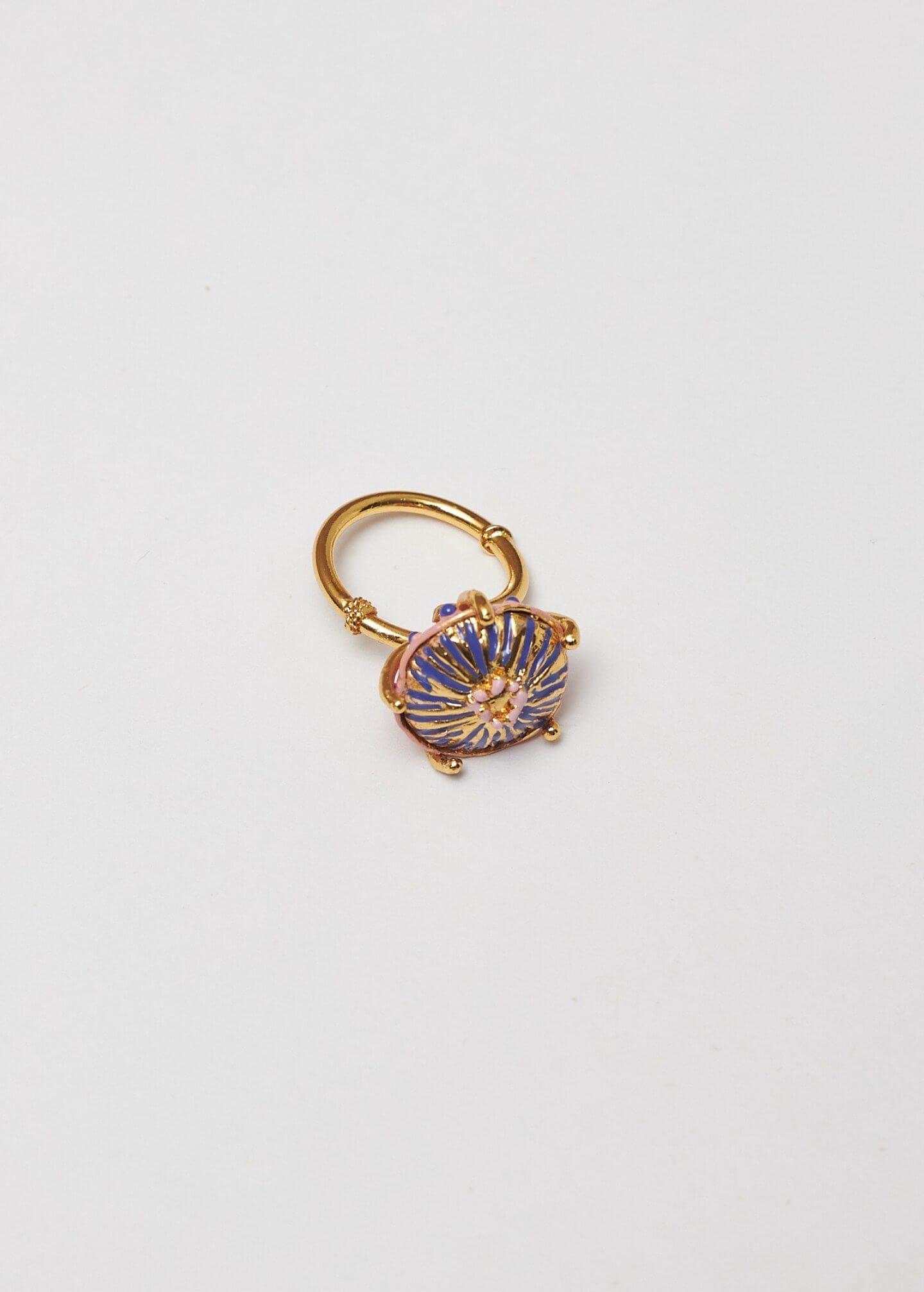 BLUE & PINK SOMBRERITO MIDI RING