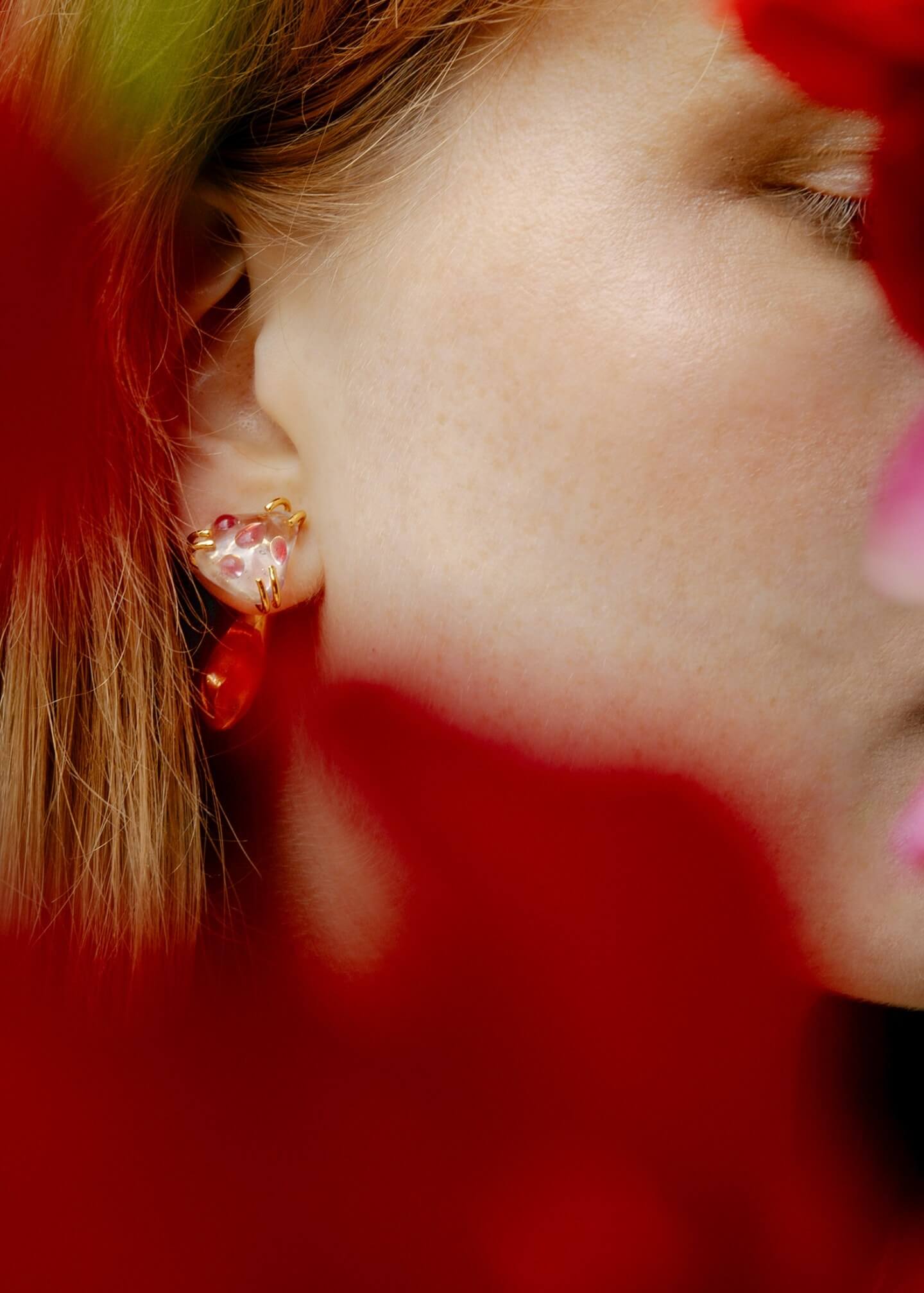 BERRY CRYSTAL ROCK MAXI PETAL CURVE