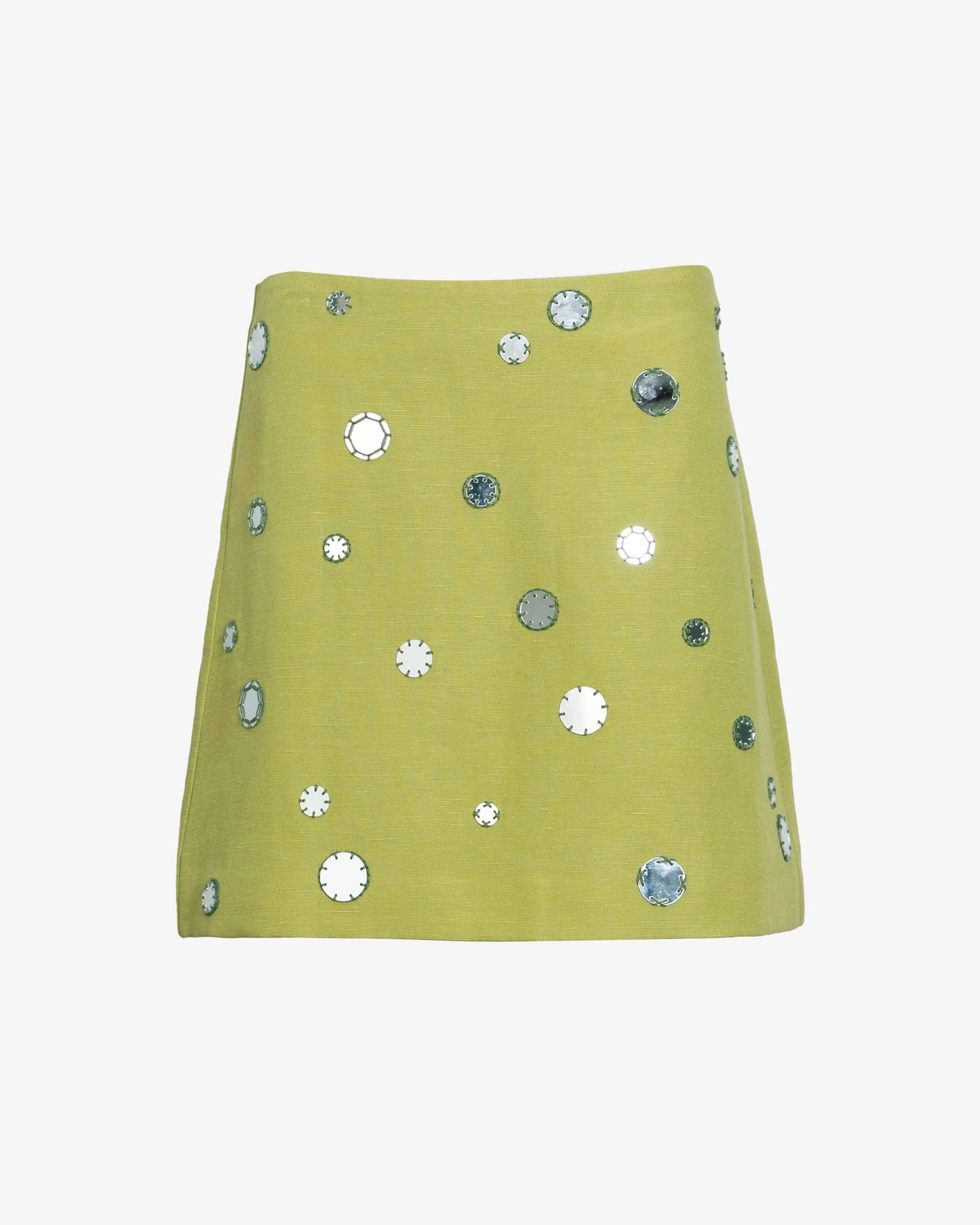 ARI SKIRT-LIME MIST