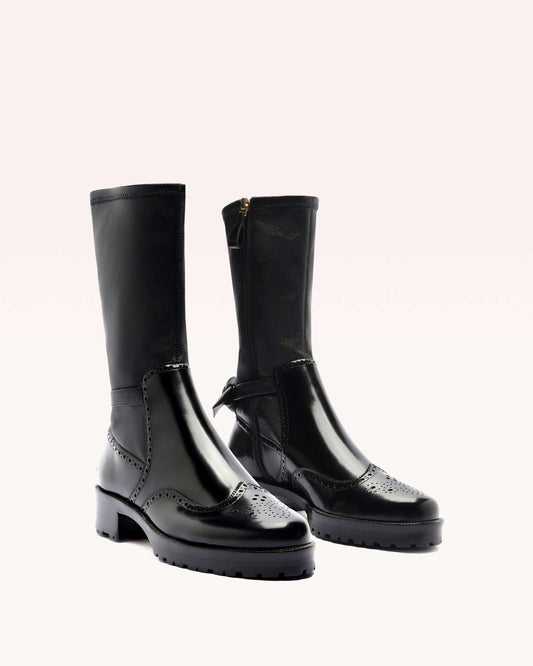 CLARITA MOTORCYCLE BROGUE