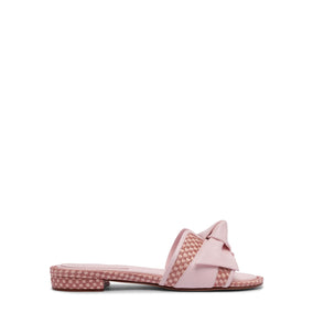 MAXI CLARITA PADDED RAFFIA FLAT