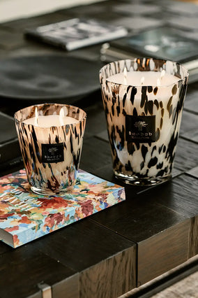 CANDLE PEARLS BLACK- MAX 10
