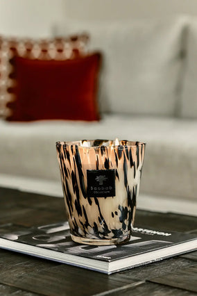 CANDLE PEARLS BLACK- MAX 10