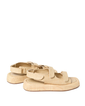 BLAISE TWO BAND PLATFORM SANDAL