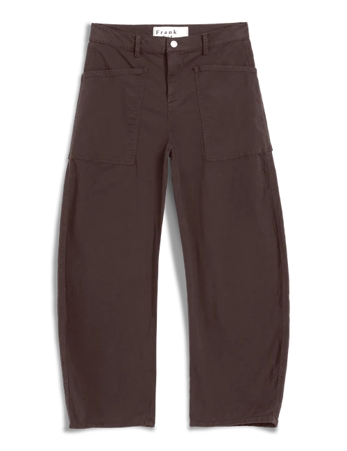 EVERYDAY BARREL PANT IN IRISH COFFEE