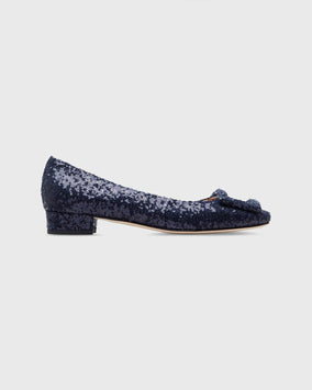 BUCKLE SHOE- MIDNIGHT SEQUIN