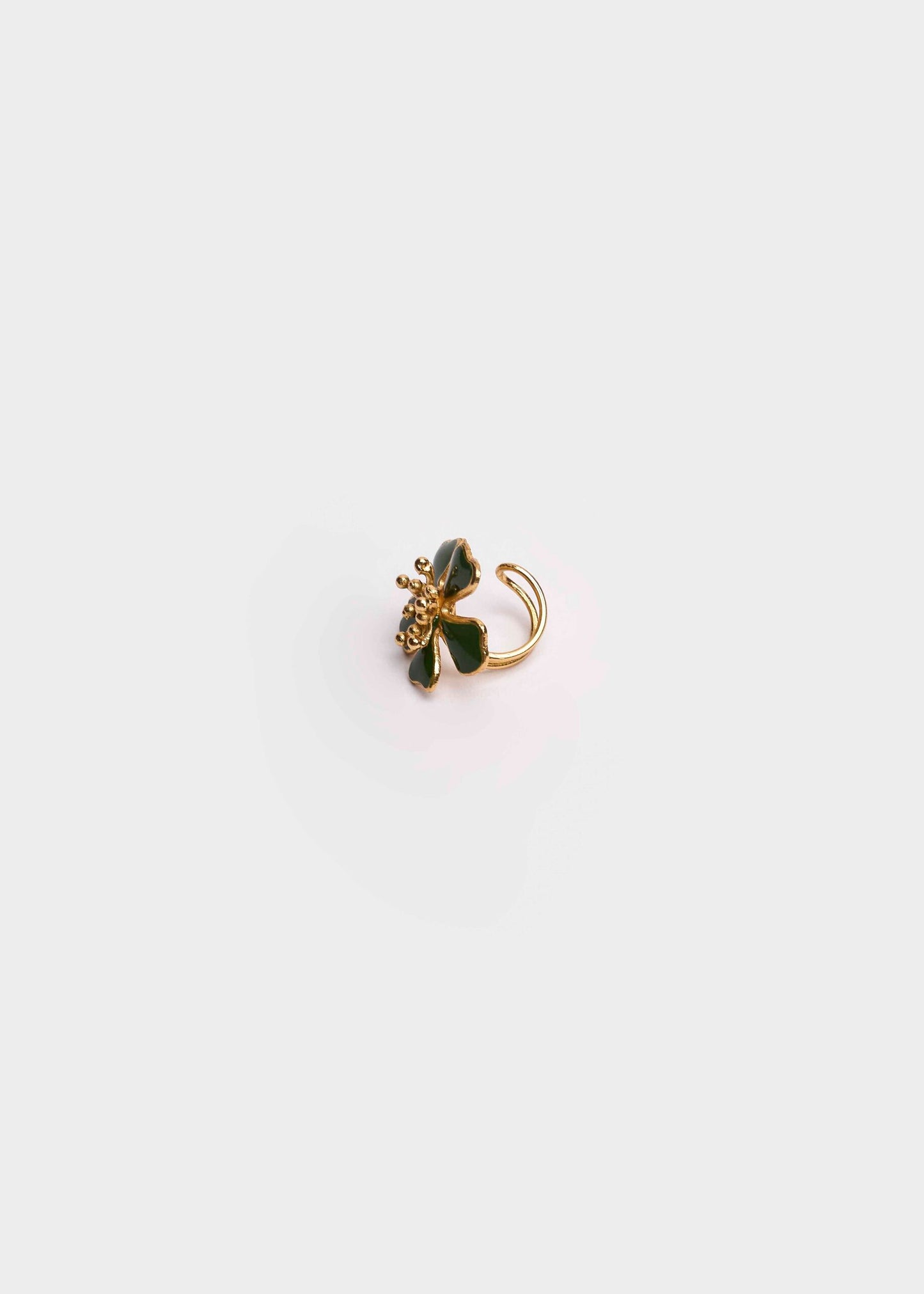 GREEN AURORA MINI EARCUFF