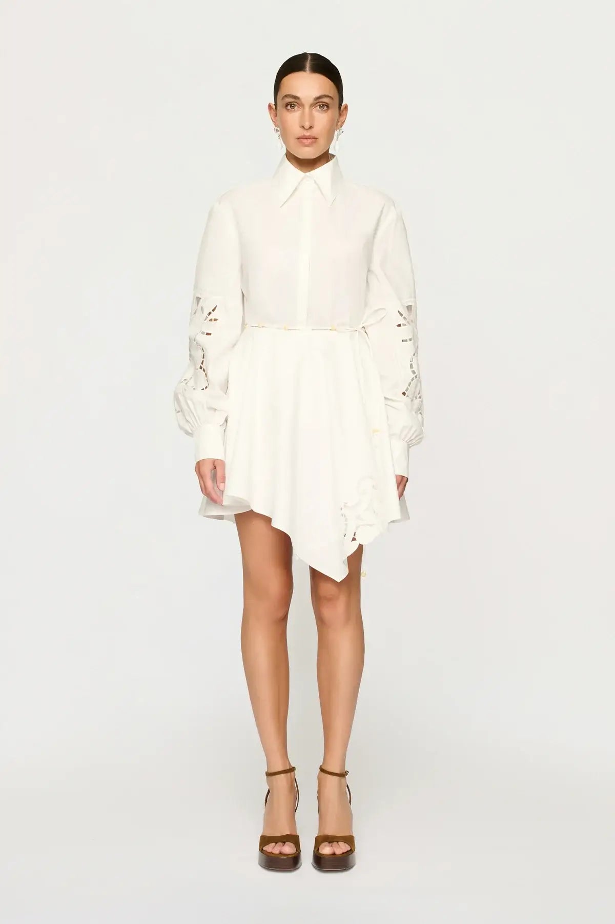 【KIMHEKIM】Pearl Embellishement Long Skirt Kimhekim Long pearl-embellished Skirt | Black | FARFETCH