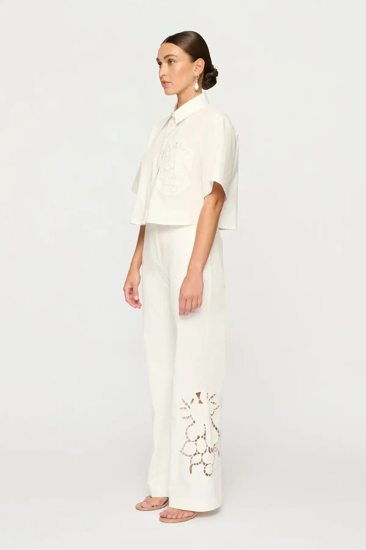 FLAVIO BOXY SHIRT - OFF WHITE