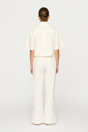 FLAVIO BOXY SHIRT - OFF WHITE
