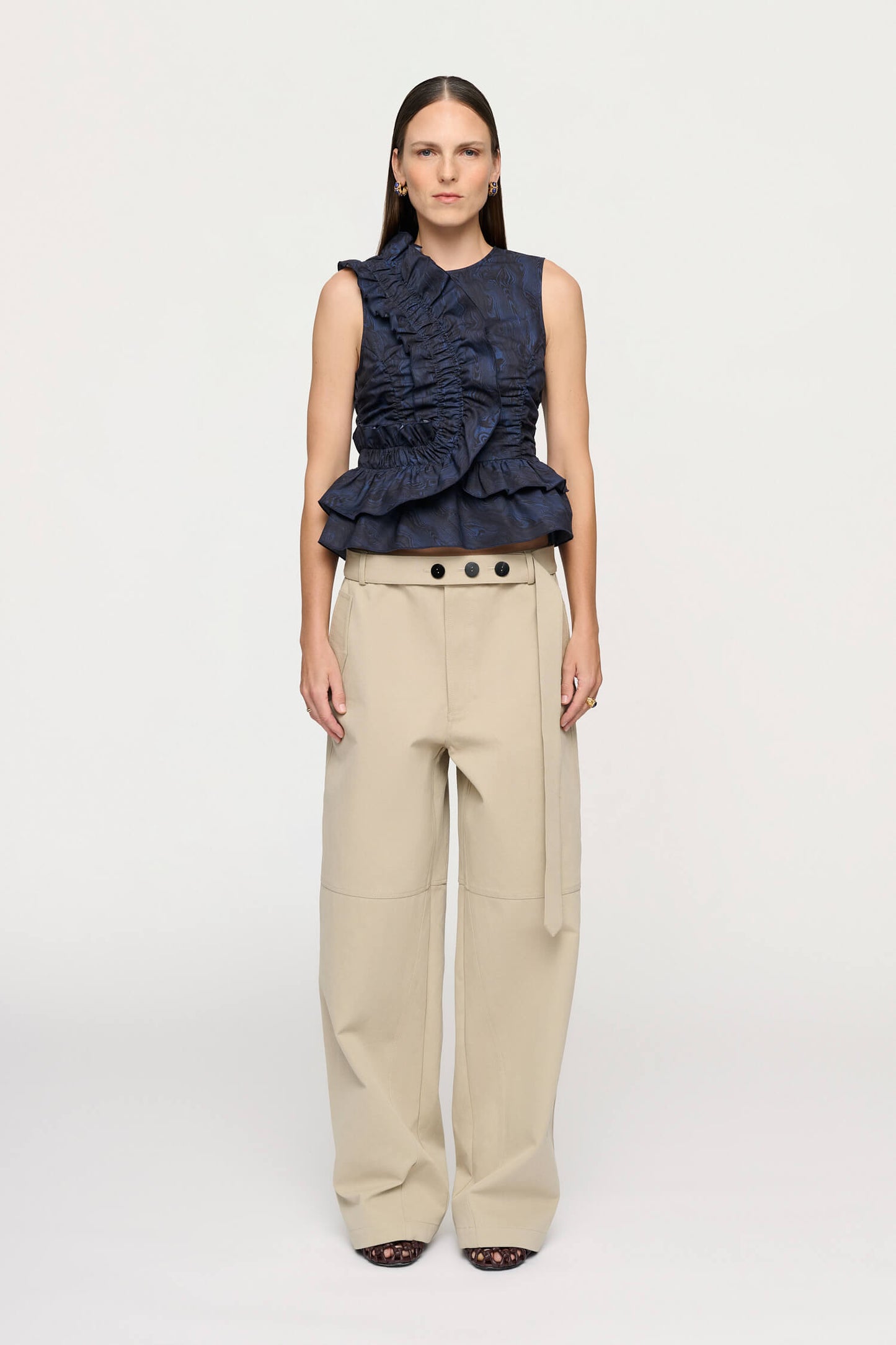 JULIETTE RUFFLE TOP