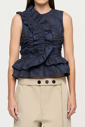 JULIETTE RUFFLE TOP