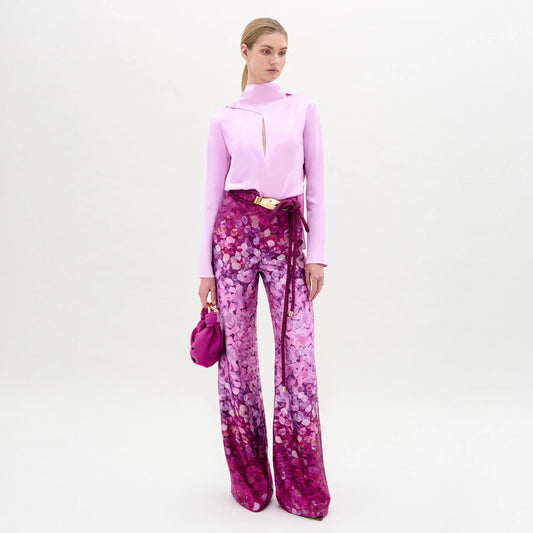 COMO PANT- MAGENTA ABSTRACT