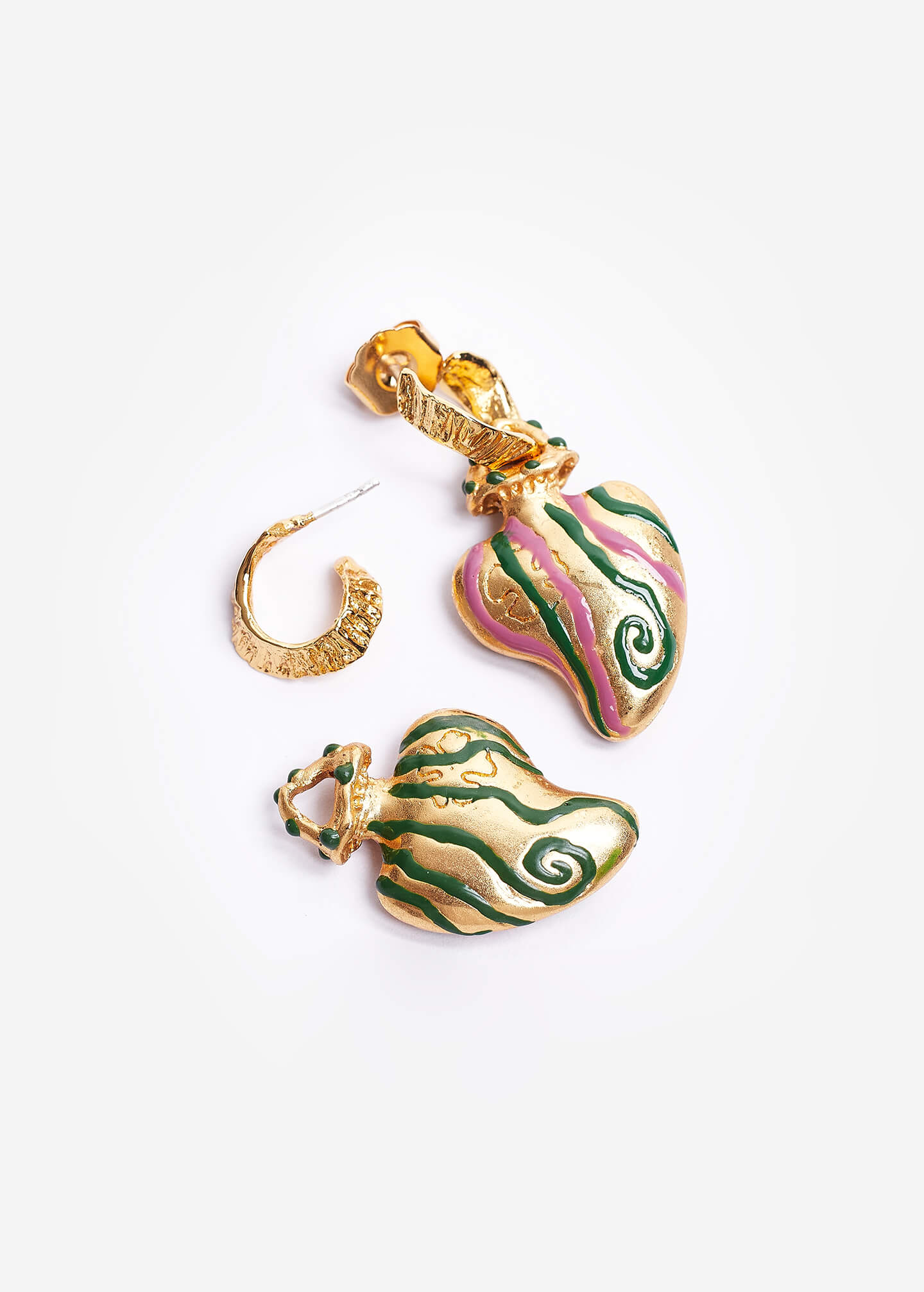 GREEN PERFUMERO HOOPS