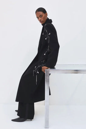 Gianni Coat - Black