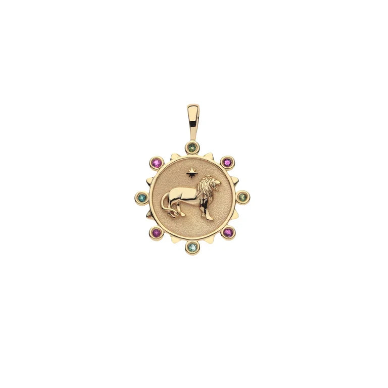 COURAGE HORSE PETITE EMBELLISHED ON 16-18" CLASSIC ROLO CHAIN