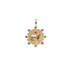 COURAGE HORSE PETITE EMBELLISHED ON 16-18" CLASSIC ROLO CHAIN