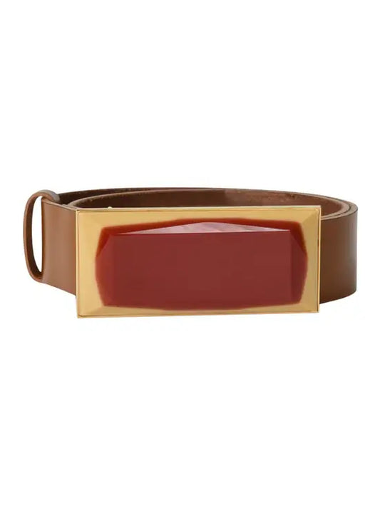 DORA BELT- COGNAC/MAROON