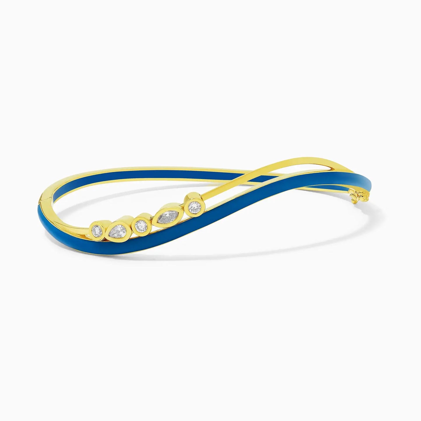 DIZZY DISCO BANGLE - BLUE ON YG