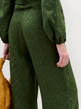 EMINE PANT- HUNTER GREEN