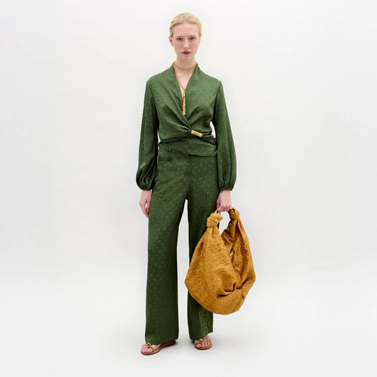 EMINE PANT- HUNTER GREEN