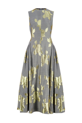 SLEEVELESS A LINE DRESS