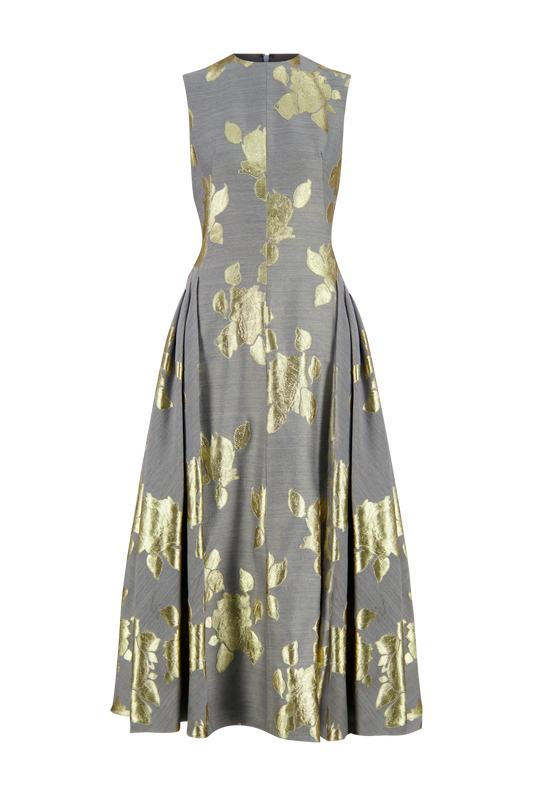 SLEEVELESS A LINE DRESS